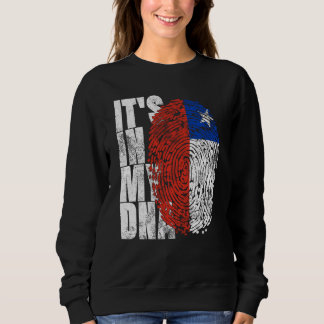 Es ist in meiner DNA chilenischen hispanischen Ges Sweatshirt