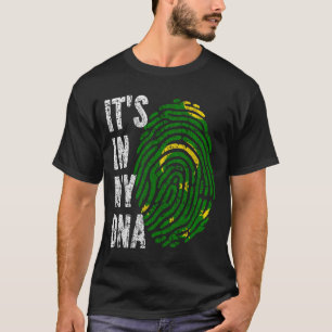 ES IST IN MEINER DNA-Cocos (Keeling)-Islands-Fahne T-Shirt