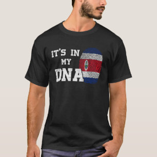 ES IST IN MEINER DNA, Costa Rica, T-Shirt