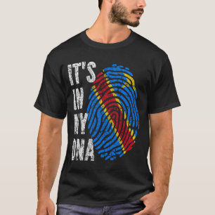 ES IST IN MEINER DNA Demokratische Republik Kongo  T-Shirt