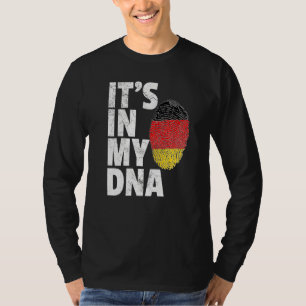 Es ist in meiner DNA-deutschen Flagge Männer Fraue T-Shirt