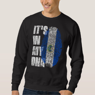 Es ist in meiner DNA-El-Salvador-Flagge Salvadors Sweatshirt