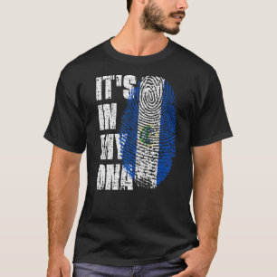 Es ist in meiner DNA-El-Salvador-Flagge Salvadors T-Shirt