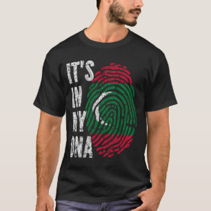 ES IST IN MEINER DNA-Fahne von Malediven Männer Fr T-Shirt