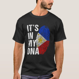 Es ist in meiner DNA Filipino Filipina Stolz  Phil T-Shirt
