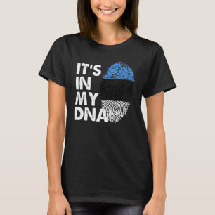 Es ist in meiner DNA Finnland Flag Finnland Unters T-Shirt