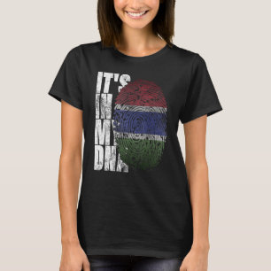 Es ist in meiner DNA-Gambia Grafik für Männer Frau T-Shirt