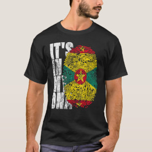 Es ist in meiner DNA Grenada Grafik für Männer Fra T-Shirt