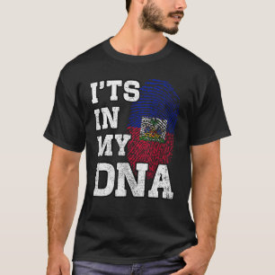 Es ist in meiner DNA Haitianischer Fingerabdruck S T-Shirt
