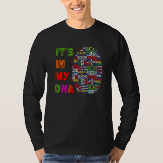 Es ist in meiner DNA hispanischen Erbe Monat latei T-Shirt