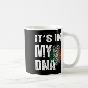 Es ist in meiner DNA Irland Irische Flagge Geschen Kaffeetasse