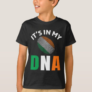 Es Ist In Meiner Dna Irland Irische Flagge Geschen T-Shirt