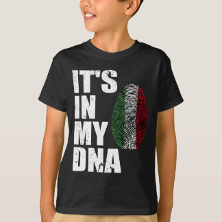Es ist in meiner DNA Italienische Flagge T-Shirt