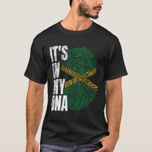 Es ist in meiner Dna Jamaikanischen Flagge Jamaika T-Shirt