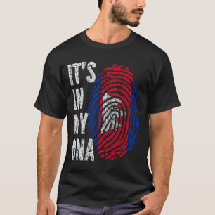ES IST IN MEINER DNA Kambodscha Fahne Männer Fraue T-Shirt