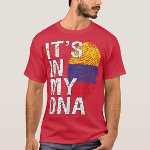 Es ist in meiner DNA kolumbianischen Patriot Proud T-Shirt