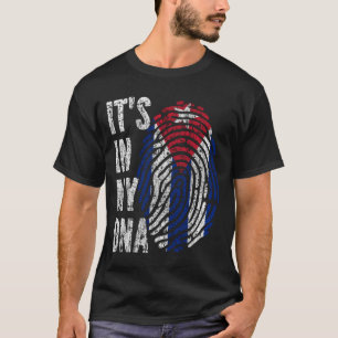 ES IST IN MEINER DNA Kuba-Flagge Kubanischer Stolz T-Shirt