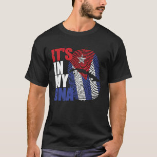 Es ist in meiner DNA kubanische Flagge T-Shirt
