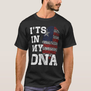 Es ist in meiner DNA Liberian Fingerprint Proud Li T-Shirt