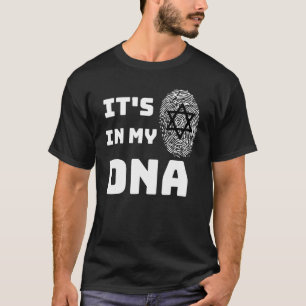 Es ist in meiner DNA lustige jüdische Hanukkah Jud T-Shirt