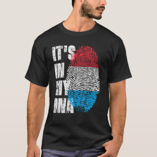 Es ist in meiner Dna Luxembourg Flagge Luxemburgis T-Shirt