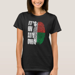 Es ist in meiner DNA Madagaskar-Flagge Madagaskars T-Shirt