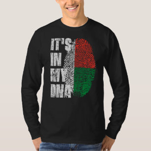 Es ist in meiner DNA Madagaskar-Flagge Madagaskars T-Shirt