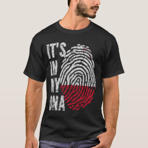 ES IST IN MEINER DNA Malta Flag Männer Frauen Kind T-Shirt