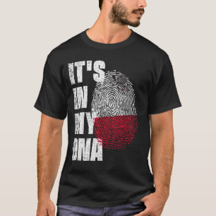 ES IST IN MEINER DNA, Maltas Flagge T-Shirt