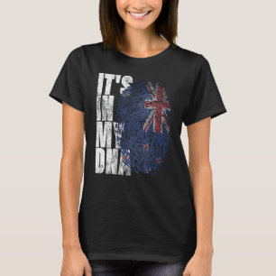 Es ist in meiner DNA Neuseeland Maori Kiwi Geschen T-Shirt