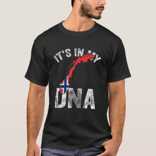 Es ist in meiner DNA norwegische Flagge Pride Men T-Shirt