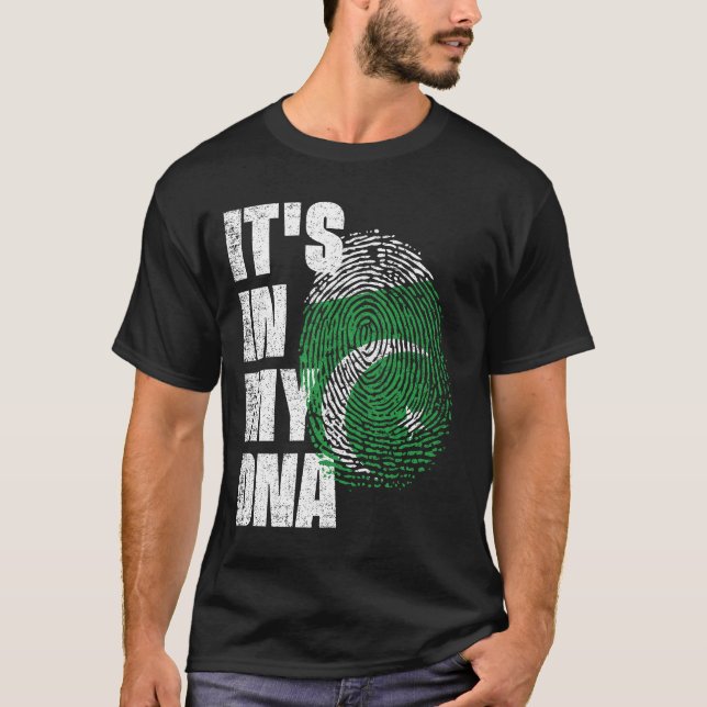 ES IST IN MEINER DNA-pakistanische Flagge T-Shirt (Vorderseite)