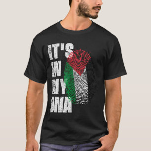 ES IST IN MEINER DNA-Palästina-Flagge T-Shirt