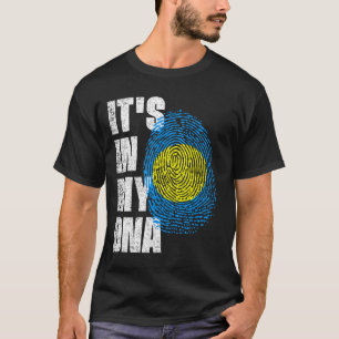 ES IST IN MEINER DNA-Palau-Flagge T-Shirt