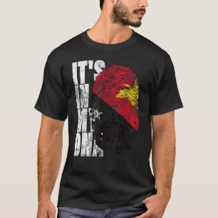 Es ist in meiner DNA Papua neue Guinea Print Papua T-Shirt