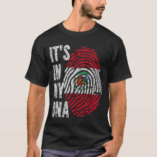 ES IST IN MEINER DNA Peru Flag Männer Frauen Kinde T-Shirt