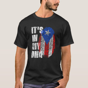 ES IST IN MEINER DNA Puerto Rico Flag Puerto Rico T-Shirt