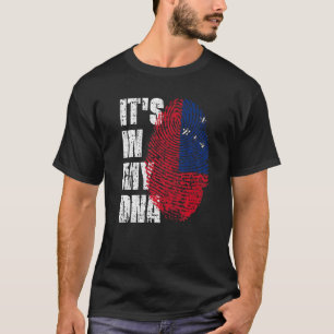 Es ist in meiner DNA-Samoa-Flagge Samoans T-Shirt