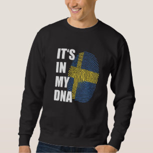 Es ist in meiner DNA Schweden Pride Schwedische Fl Sweatshirt