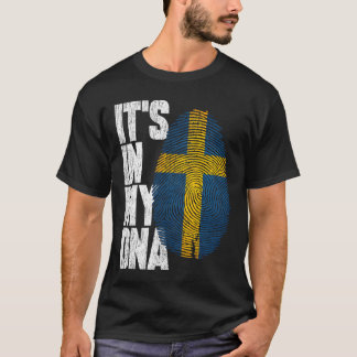 Es ist in meiner DNA Schwedisch Shirt Proud Hispan
