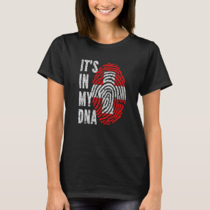 Es Ist In Meiner Dna Schweizer Flagge Schweizer T-Shirt
