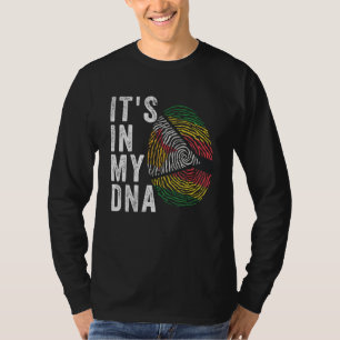 Es ist in meiner DNA - Simbabwische Flagge T-Shirt
