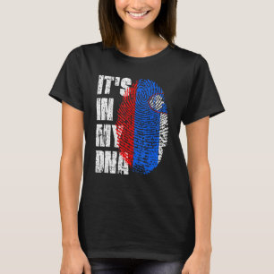 Es ist in meiner DNA-Slowenien-Flagge Slowenisch T-Shirt