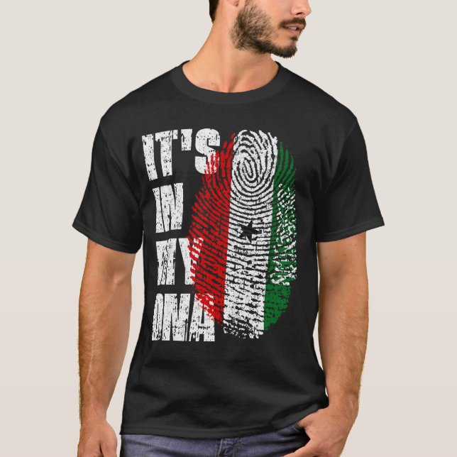 ES IST IN MEINER DNA Somaliland Flag Somalilander T-Shirt (Vorderseite)