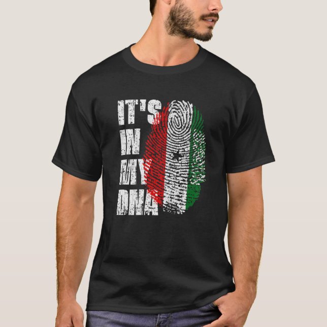 ES IST IN MEINER DNA Somaliland Flag Somalilander T-Shirt (Vorderseite)