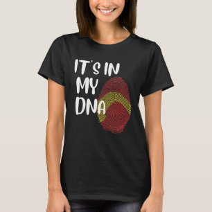 Es ist in meiner DNA Spanische Fahne von Proud Esp T-Shirt