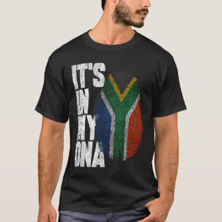 Es ist in meiner DNA, Südafrikanisches stolz Südaf T-Shirt