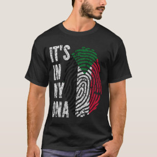 ES IST IN MEINER DNA Sudan-Flagge Männer Frauen Ki T-Shirt