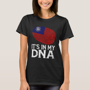 Es ist in meiner DNA Taiwan Taiwanesisch Stolz Asi T-Shirt