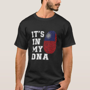 Es ist in meiner DNA Taiwanesisch Stolz Taiwan-Fl T-Shirt